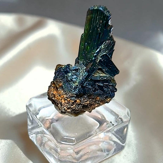 Rare Green-Blue Vivianite Specimen - North America