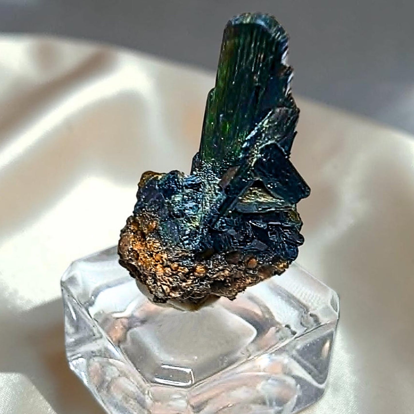 Rare Green-Blue Vivianite Specimen