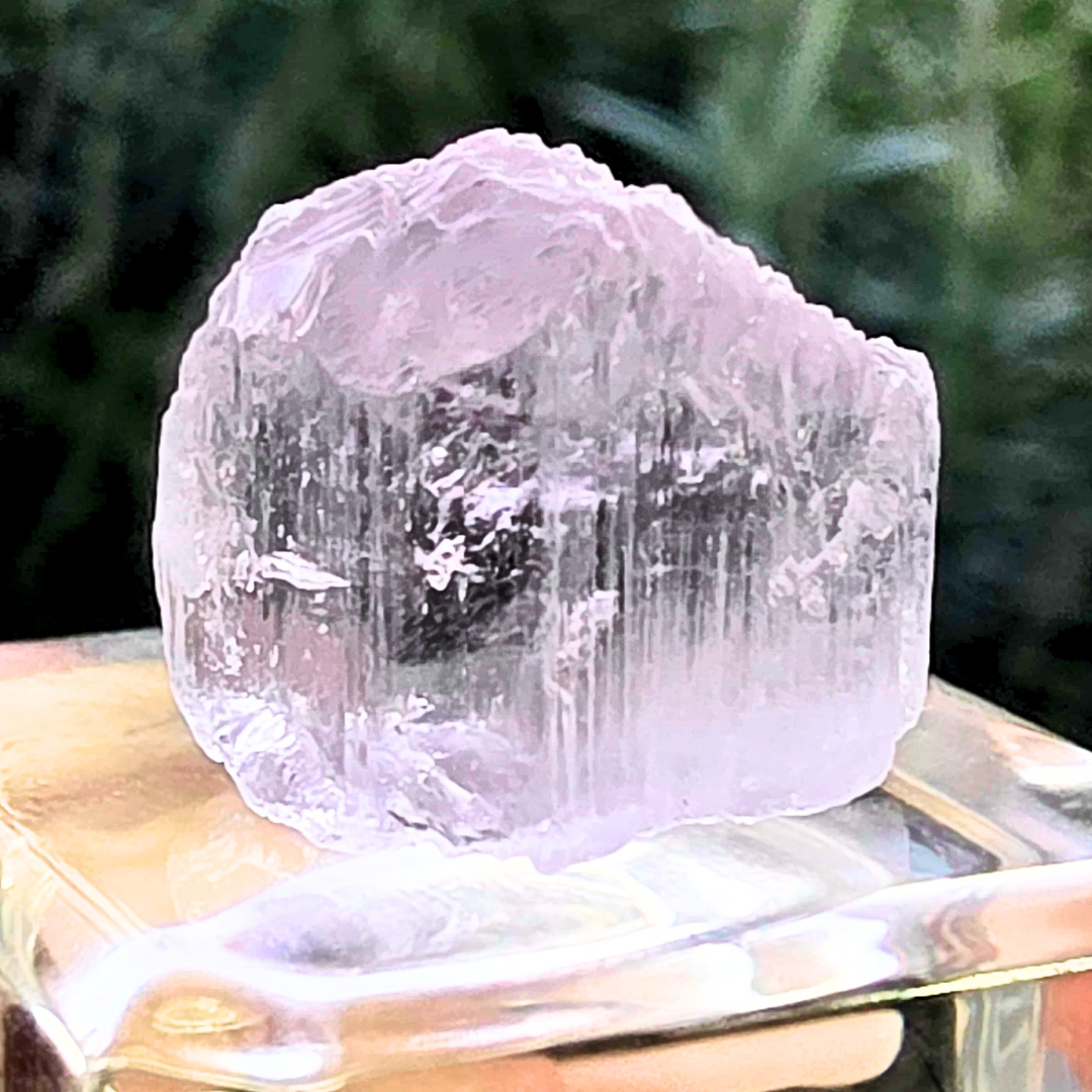 High Grade Pink-Lilac Kunzite (Spodumene) - includes case
