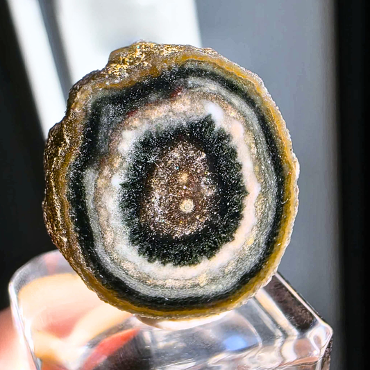 Rare Genuine Green Amethyst Stalactite Crystal