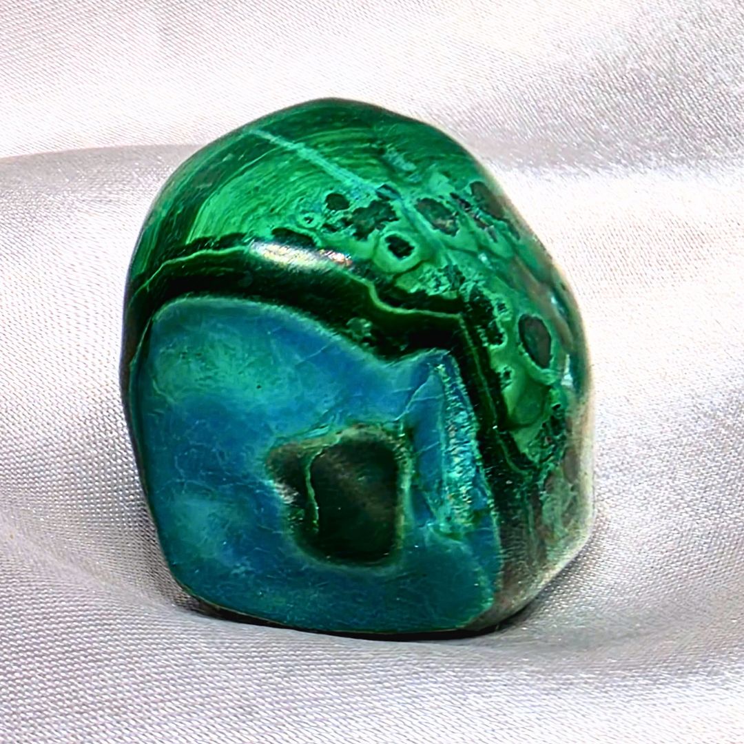 Malachite & Chrysocolla (Malacolla) Small Freeform