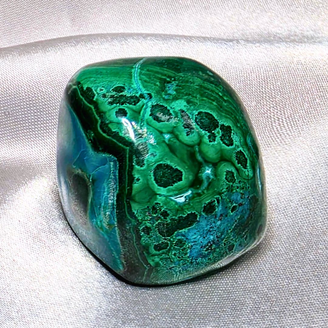 Malachite & Chrysocolla (Malacolla) Small Freeform