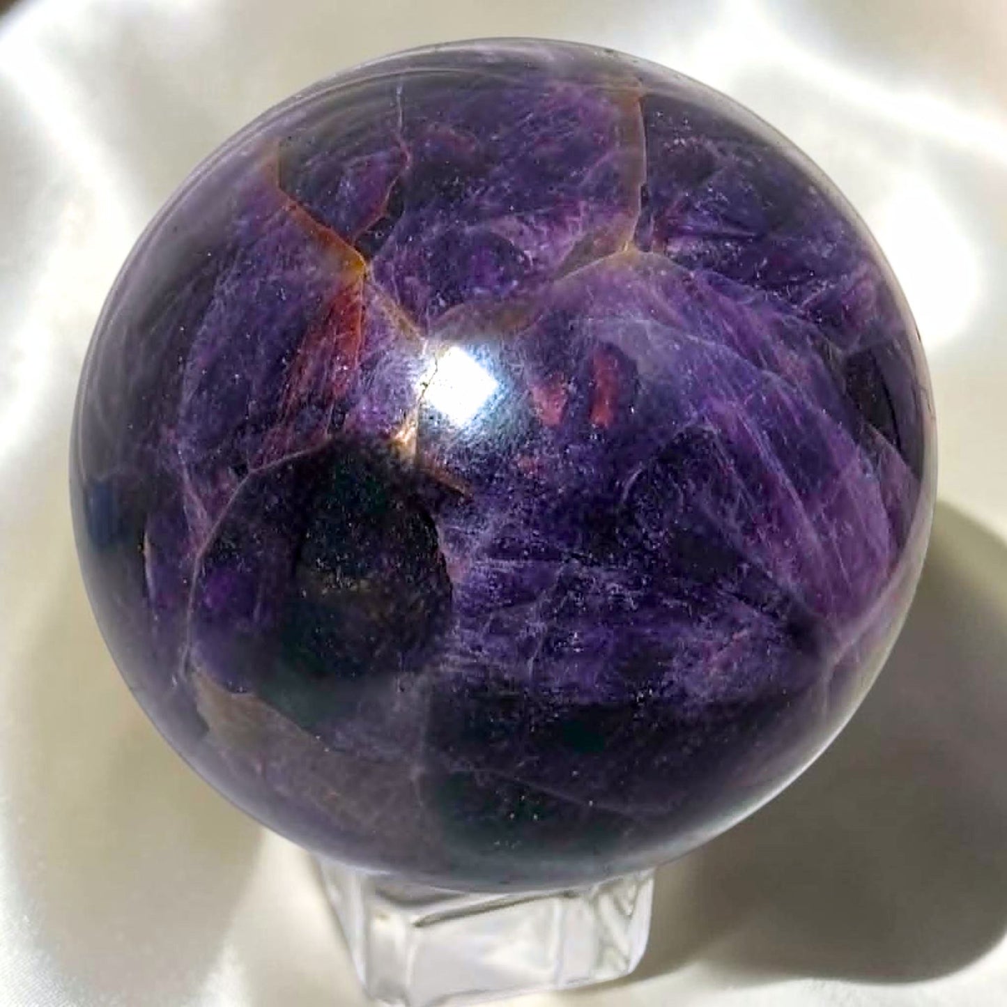 Dream Amethyst Crystal Sphere - 320g