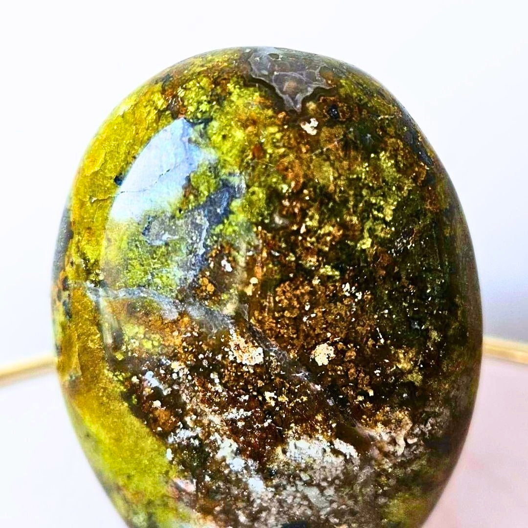 Large Green Opal Free Form - 390g