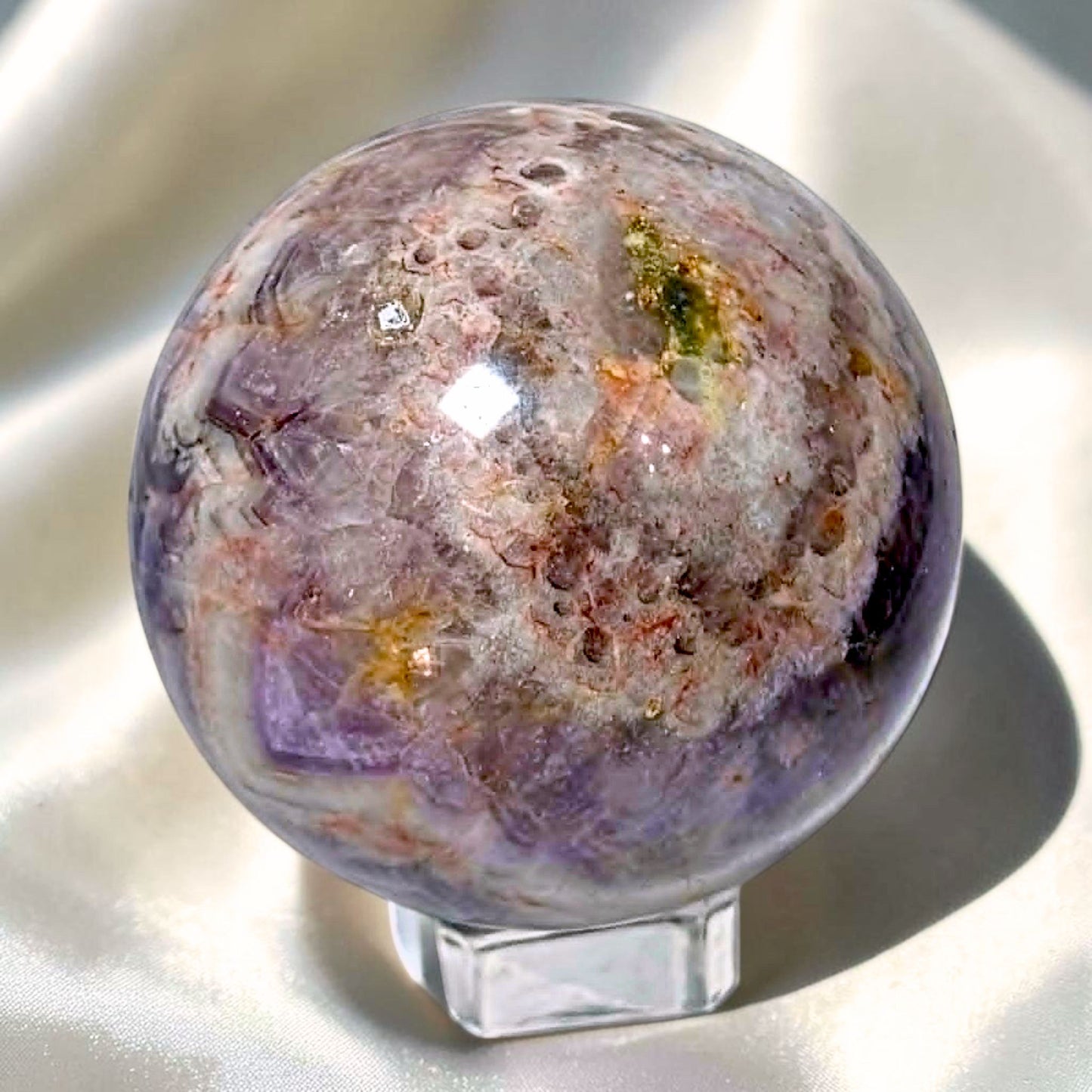 Dream Amethyst Crystal Sphere - 320g