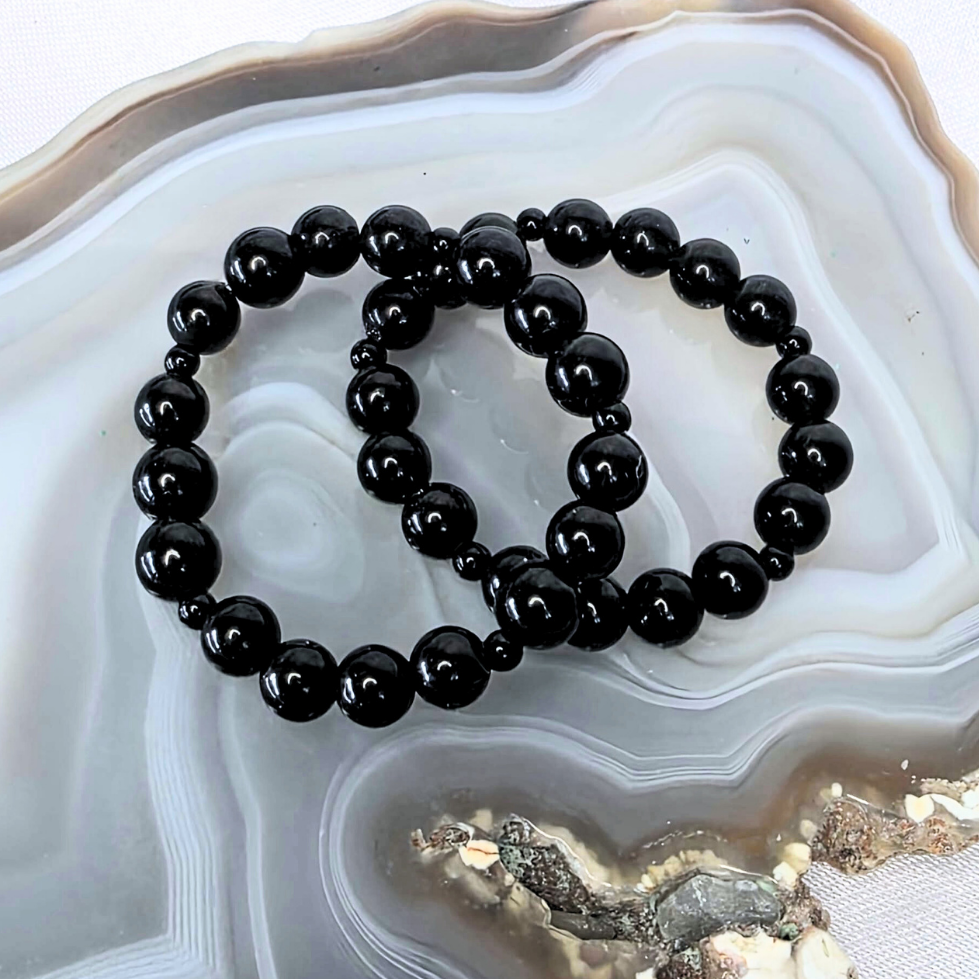 obsidian fidget worry rings