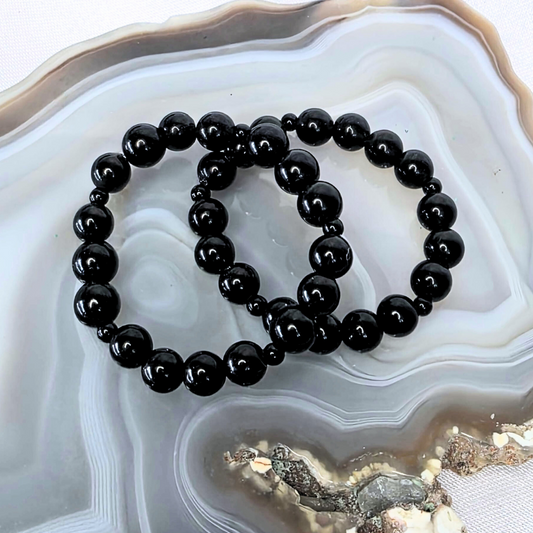 obsidian fidget worry rings