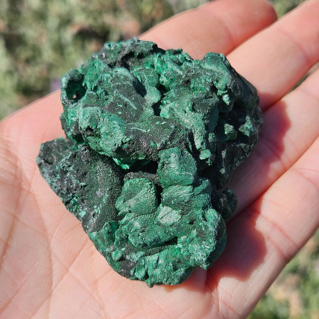 Fibrous Malachite