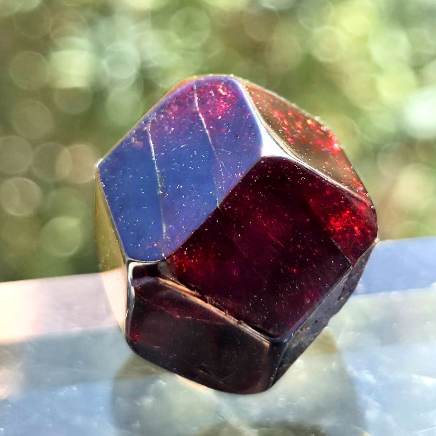 Faceted Polished Garnet