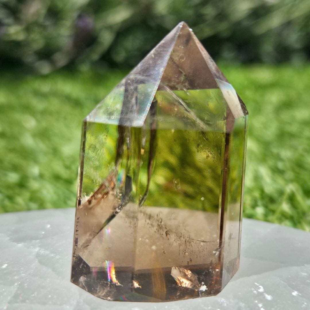 Extra Grade Smoky Quartz Tower