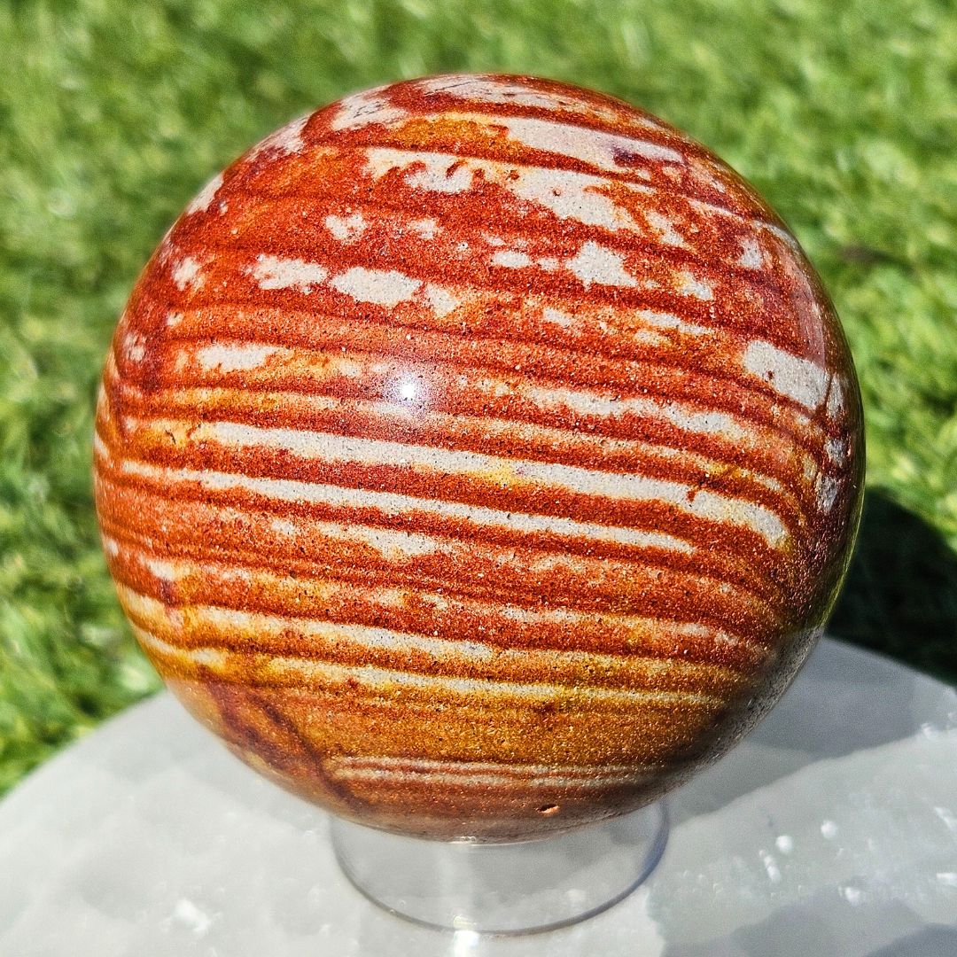 Rainbow Jasper Sphere