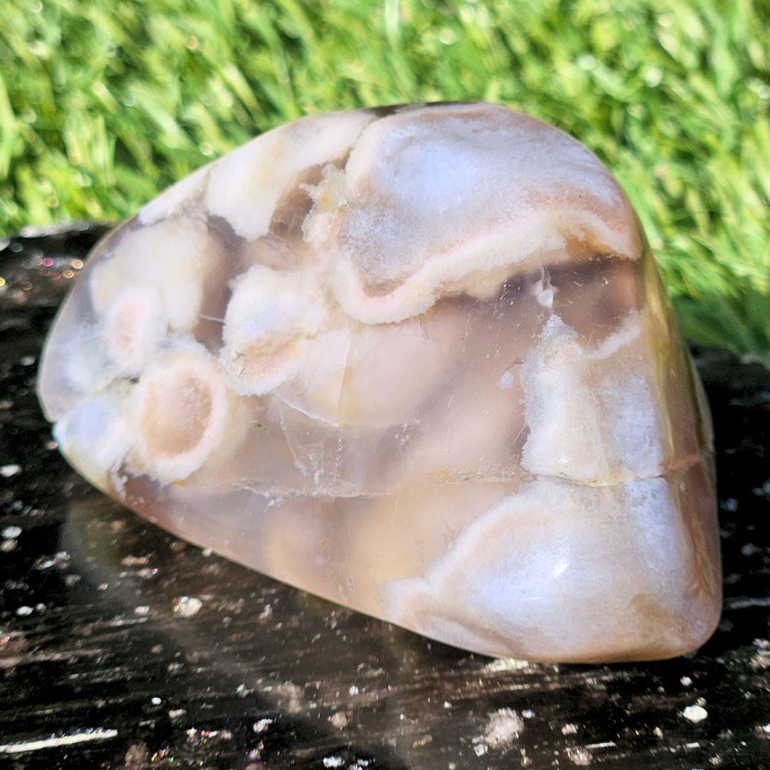 Flower Agate Free Form