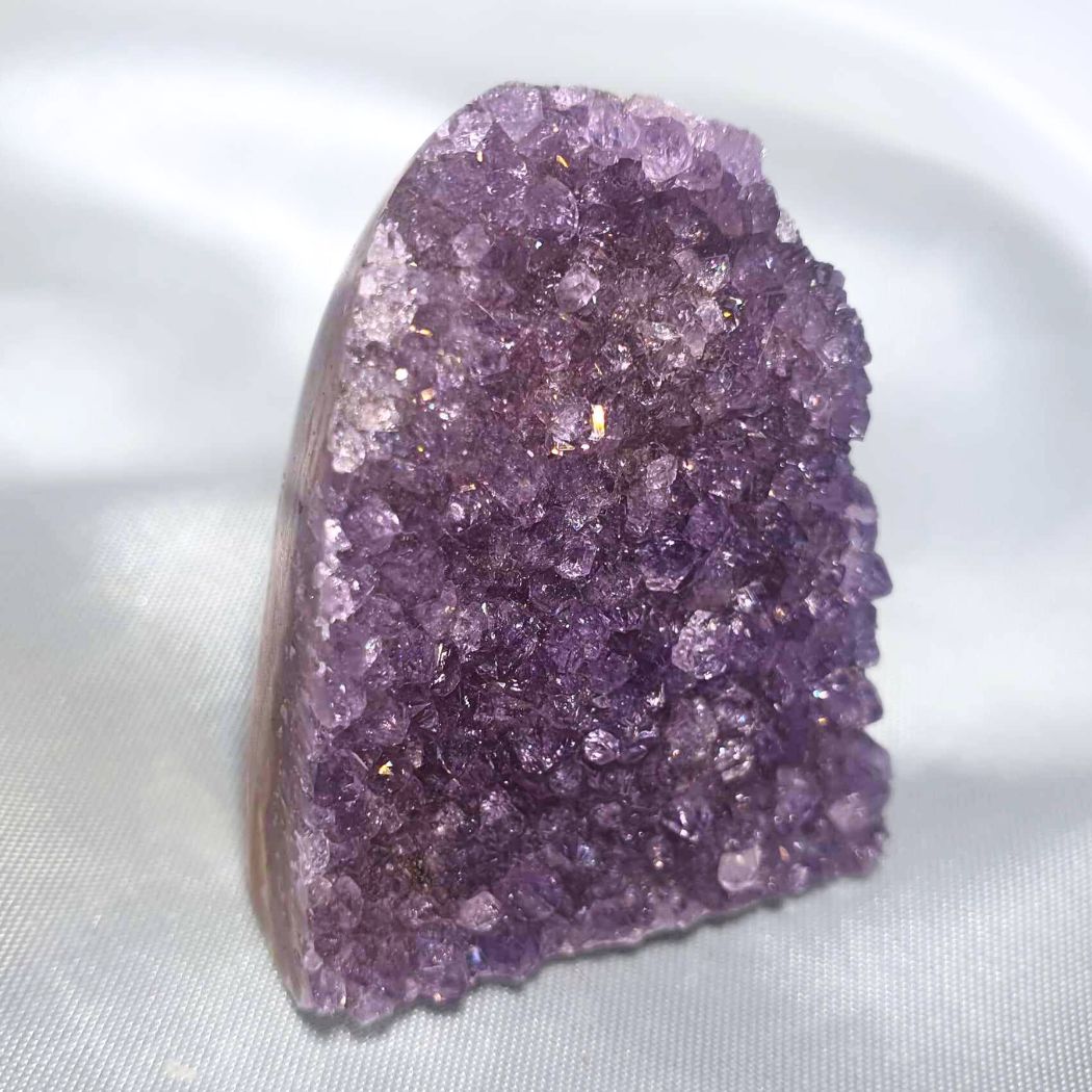 Rainbow Amethyst Small Free Form Cut Base