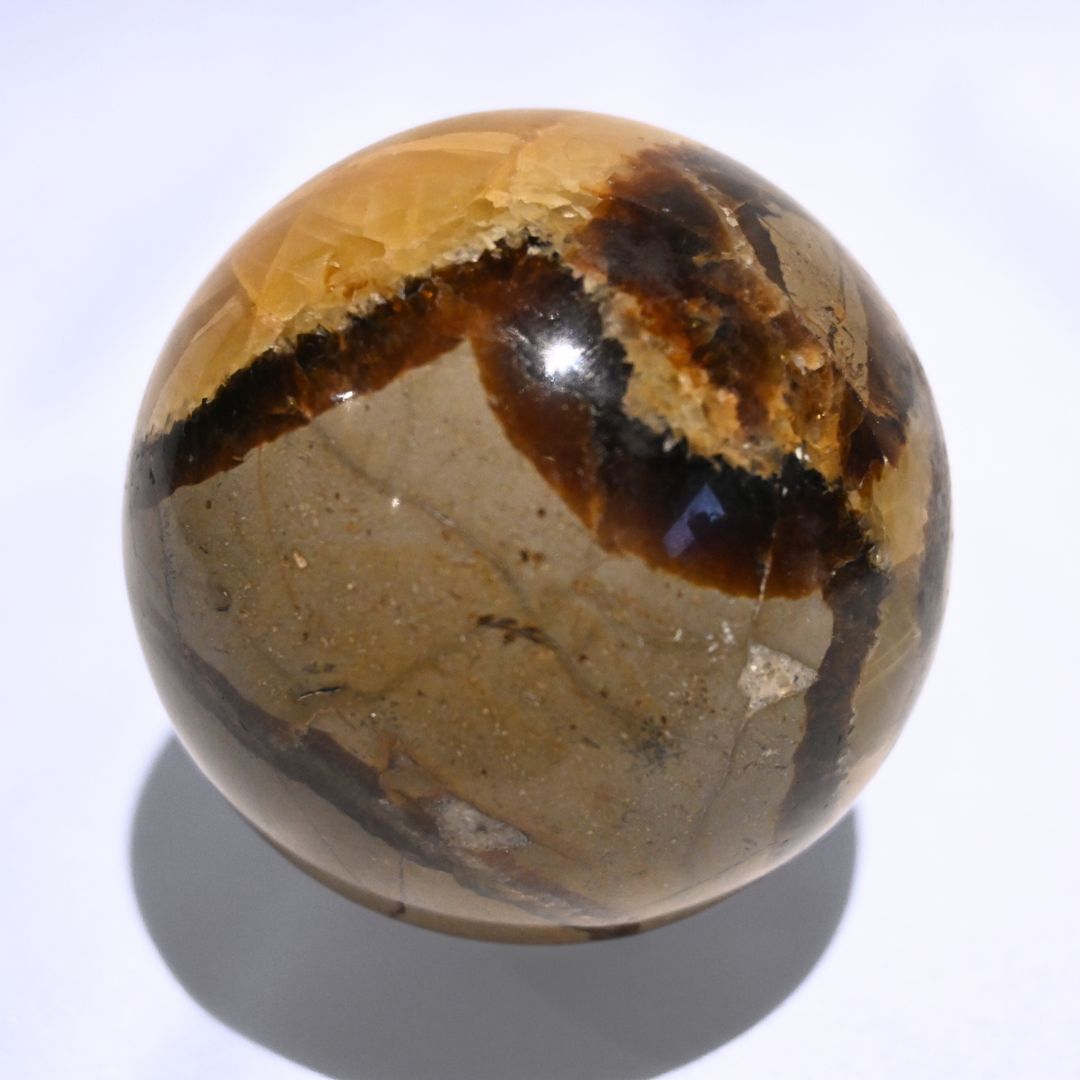 Septarian Dragon Crystal Sphere - 5cm
