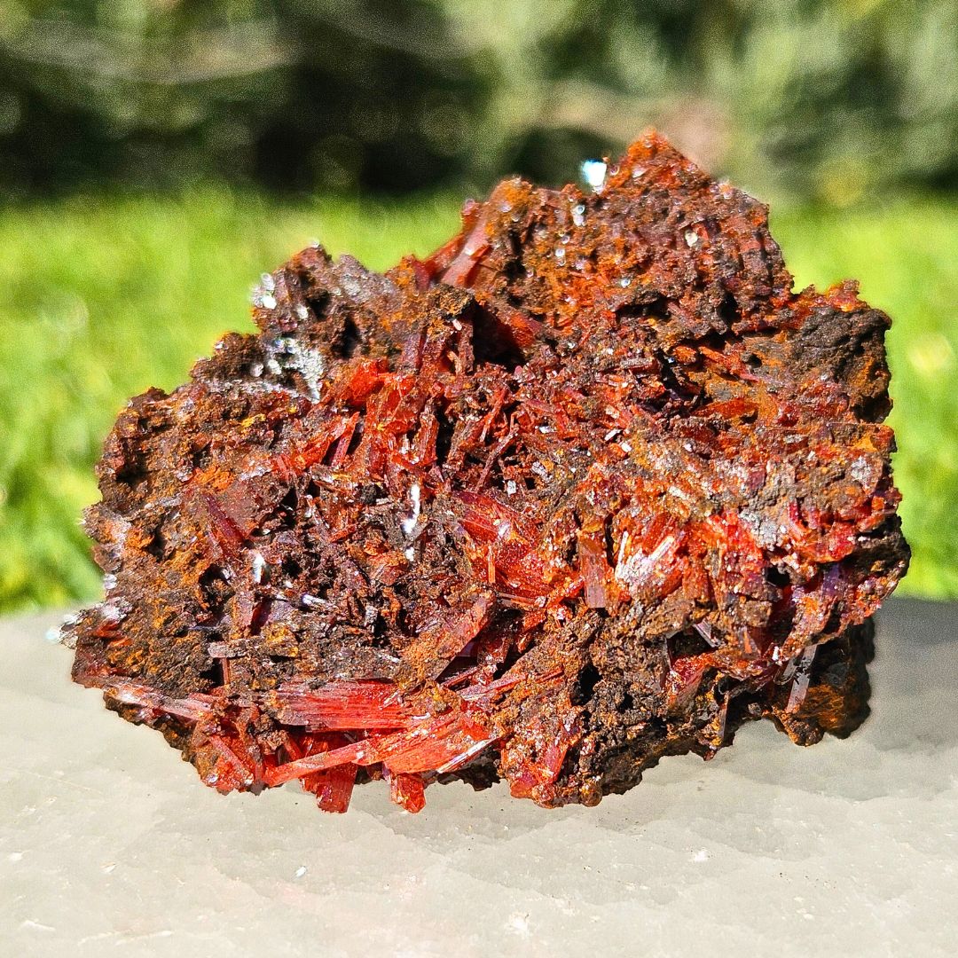 Crocoite from Tasmania
