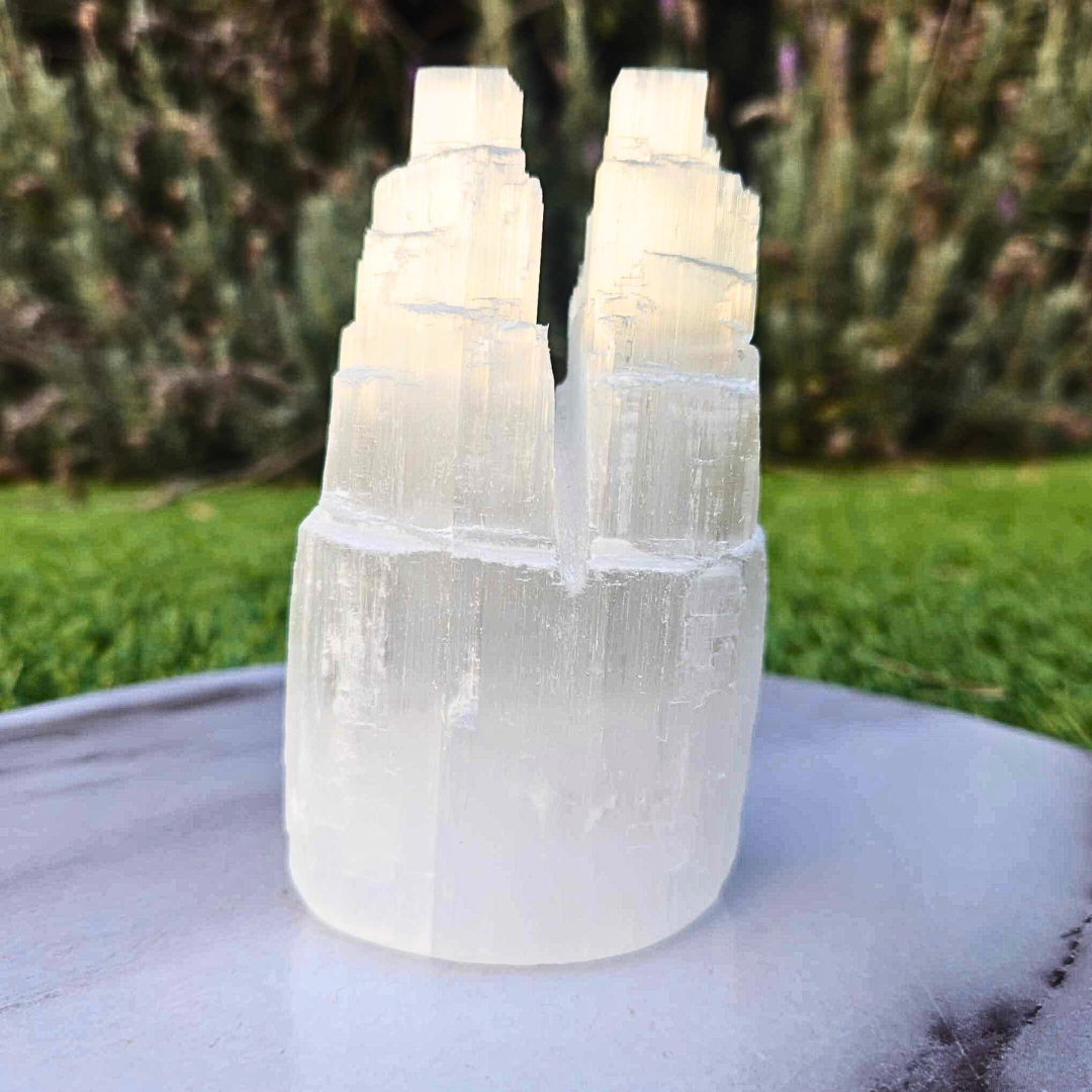 Twin Selenite Towers