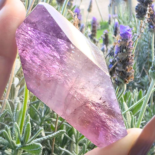 Natural Smoky Ametrine Crystal Freeform