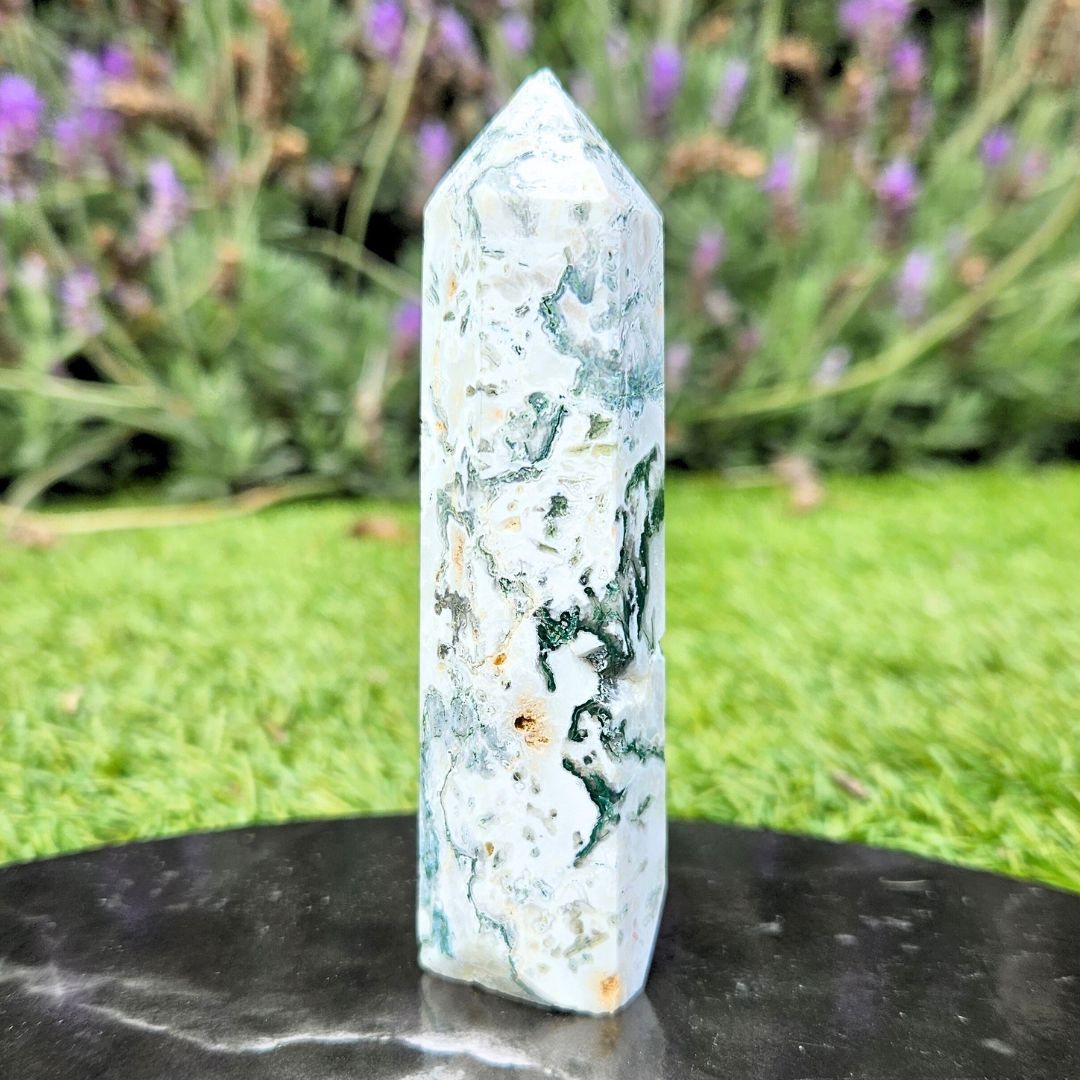 Moss Agate - Tower
