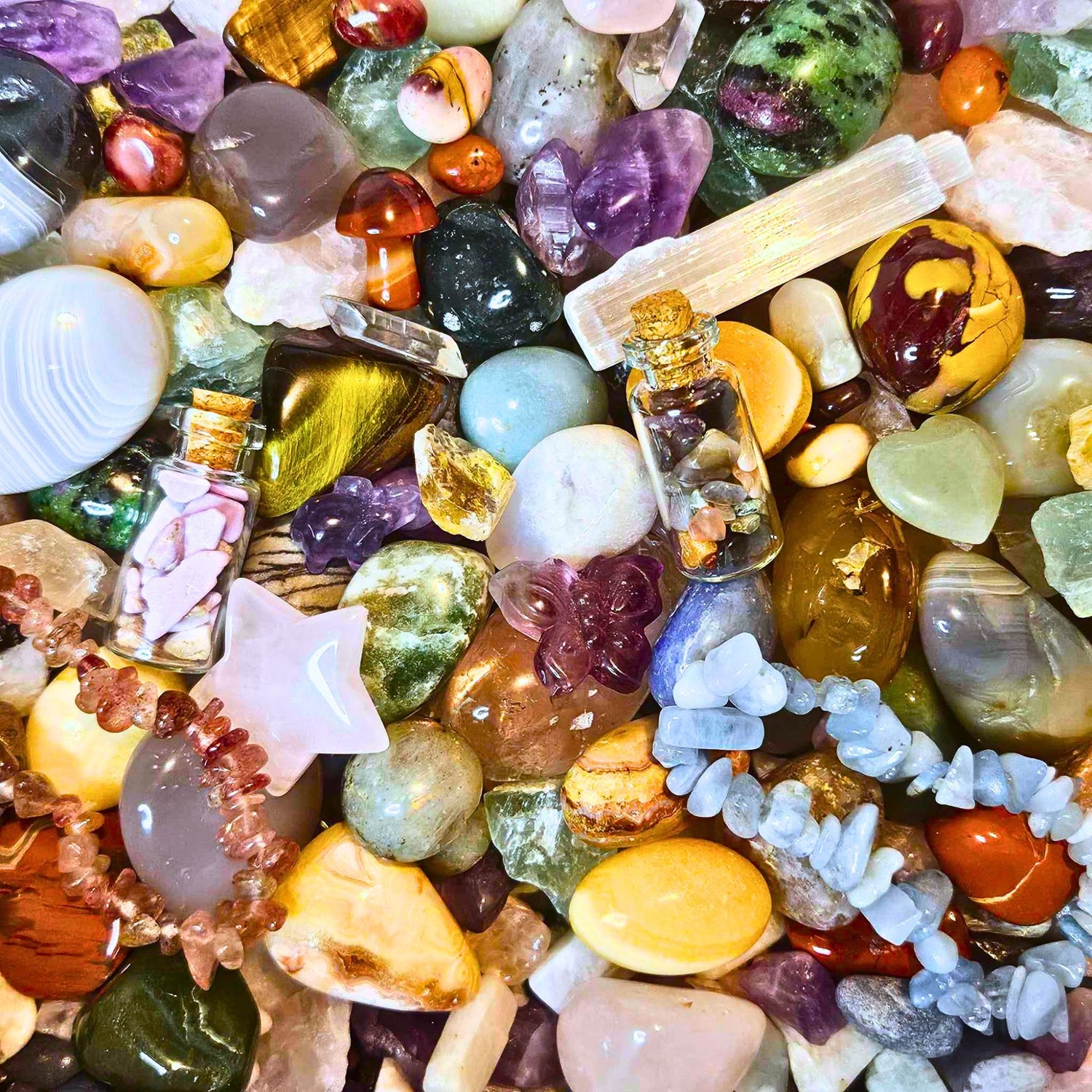 Nature Crystal Confetti Scoops