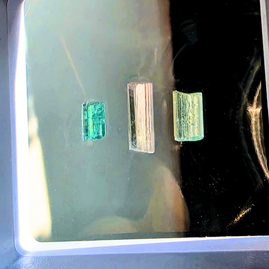 Genuine Natural Tourmaline Specimens 1 - case included