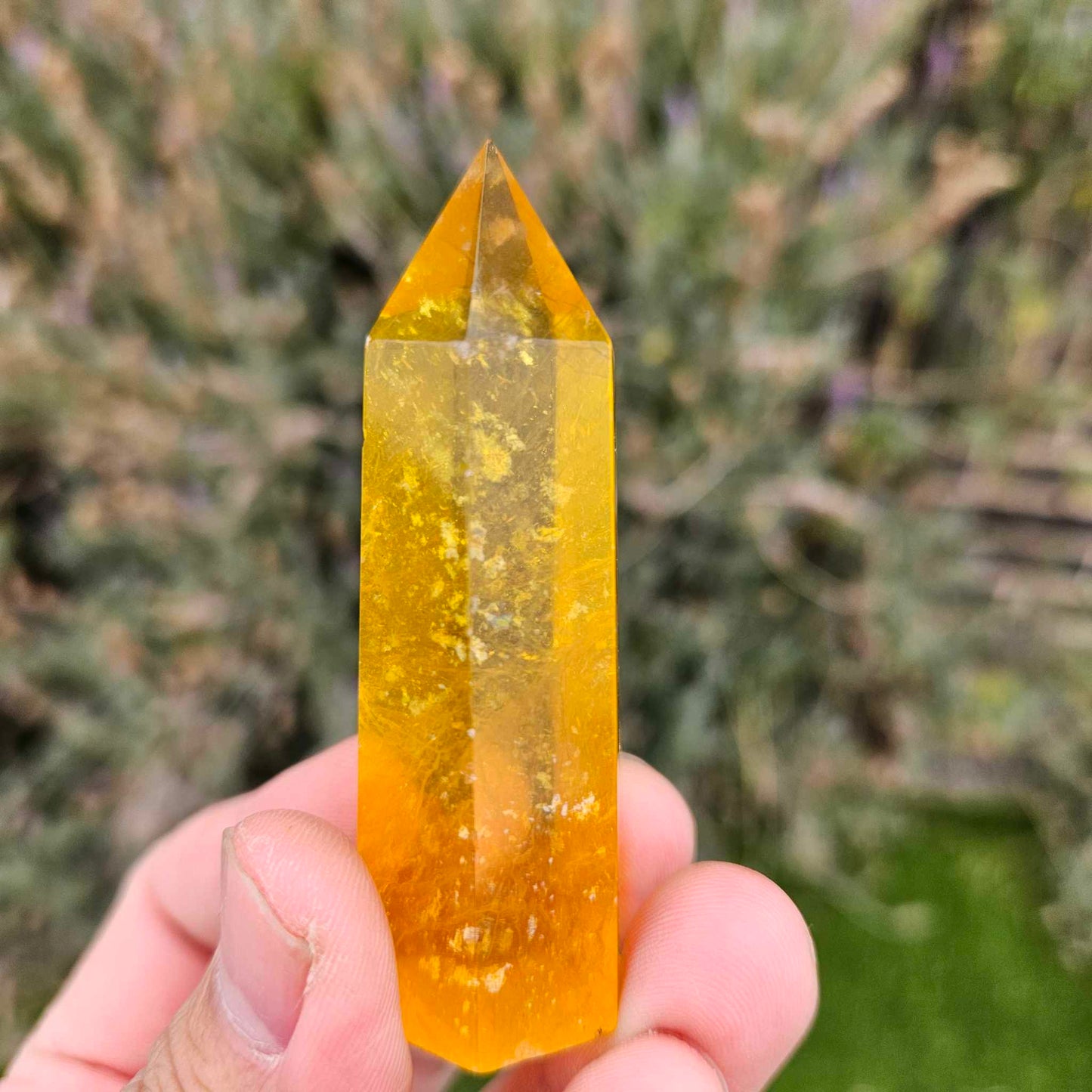 Yellow Fluorite Tower