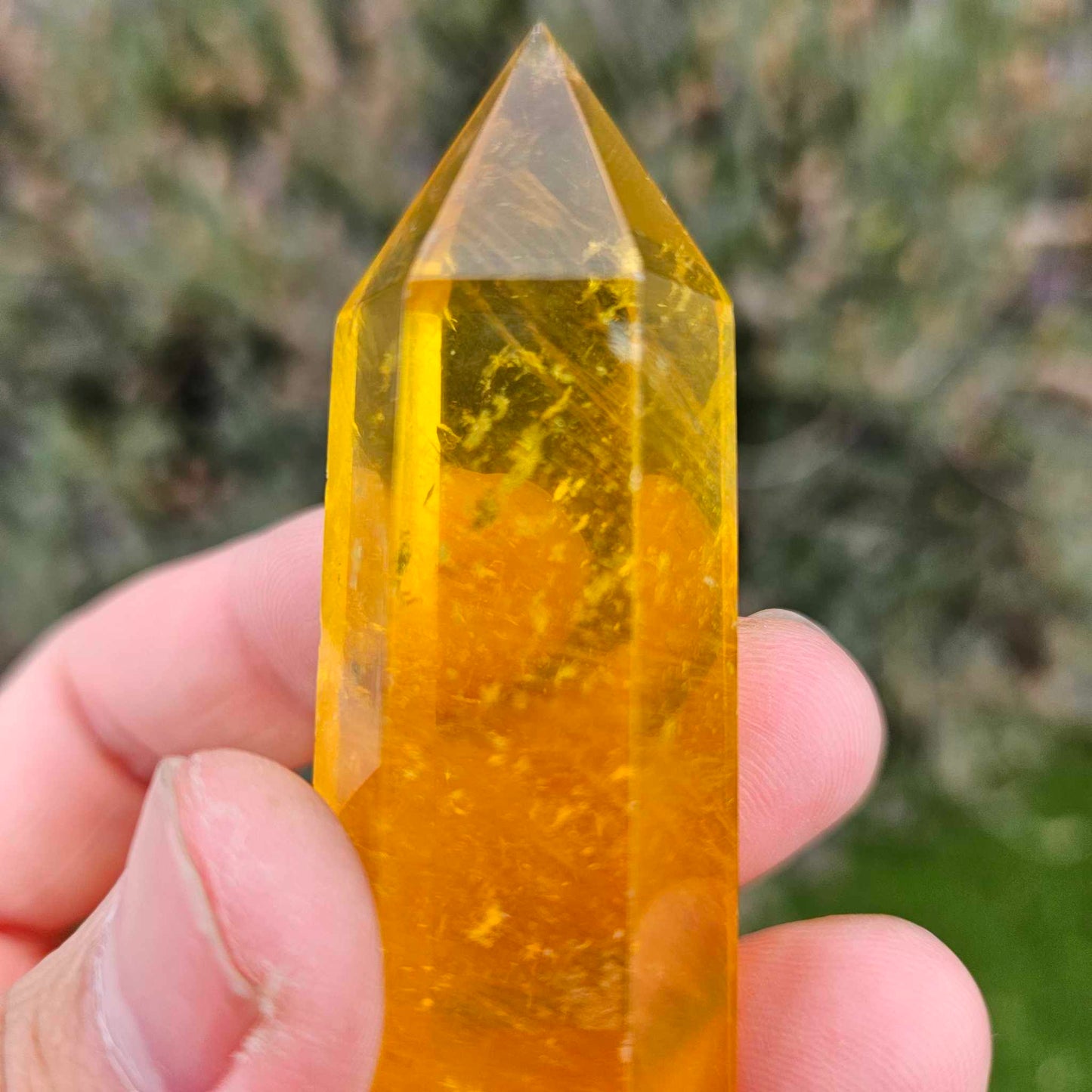 Yellow Fluorite Tower