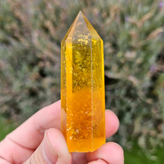 Yellow Fluorite Tower