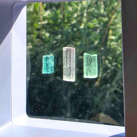 Genuine Natural Tourmaline Specimens 1 - case included