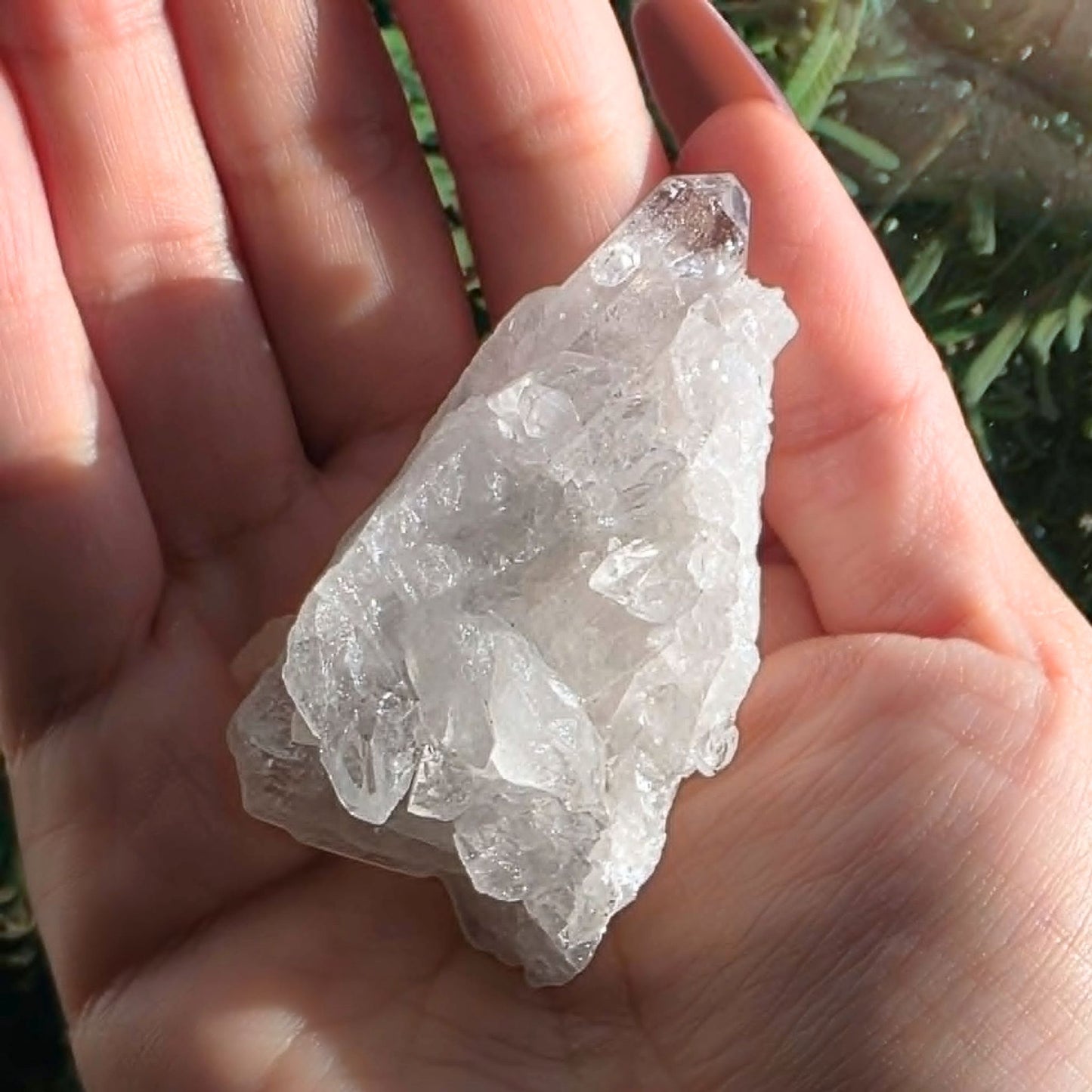 Clear Quartz Brazilian Crystal Cluster