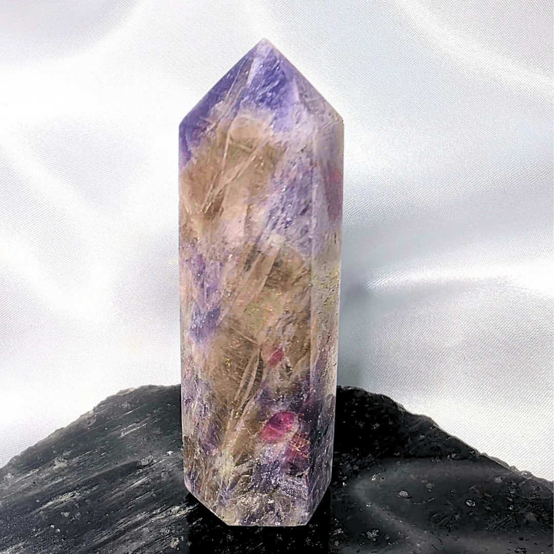 Unicorn Stone (Pegmatite) Crystal Tower