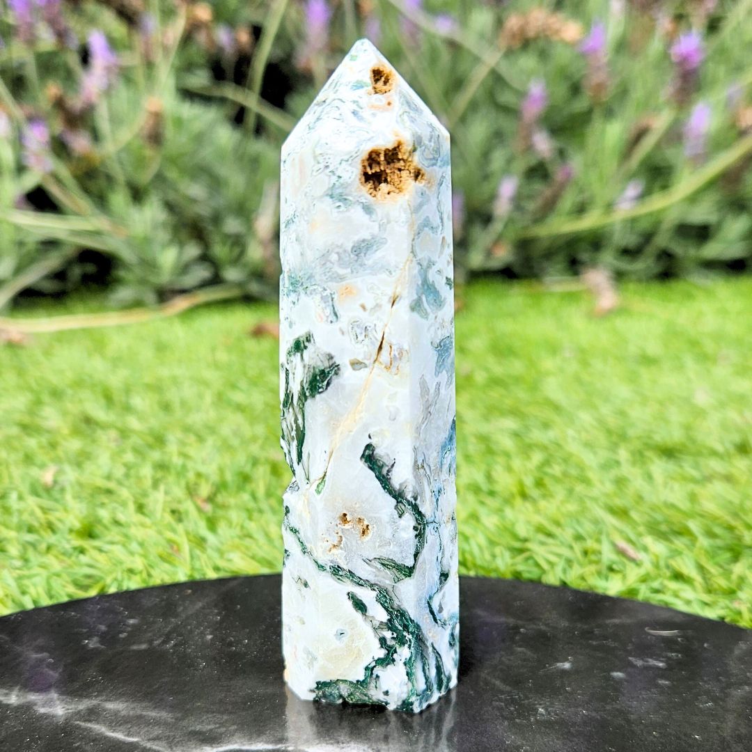 Moss Agate - Tower