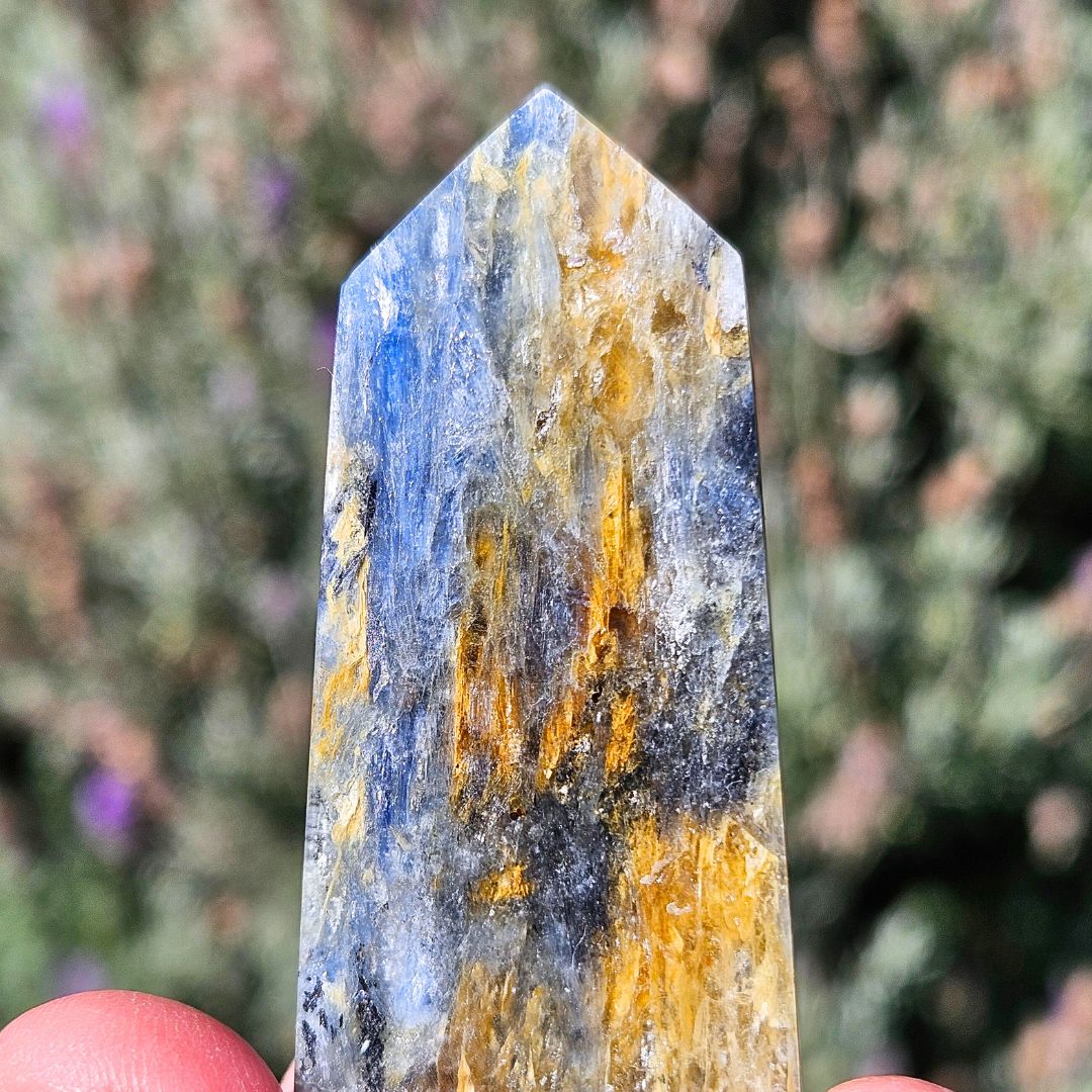 Blue Kyanite Tower