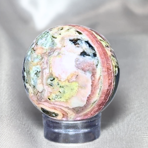 Rare Rhodochrosite Sphere