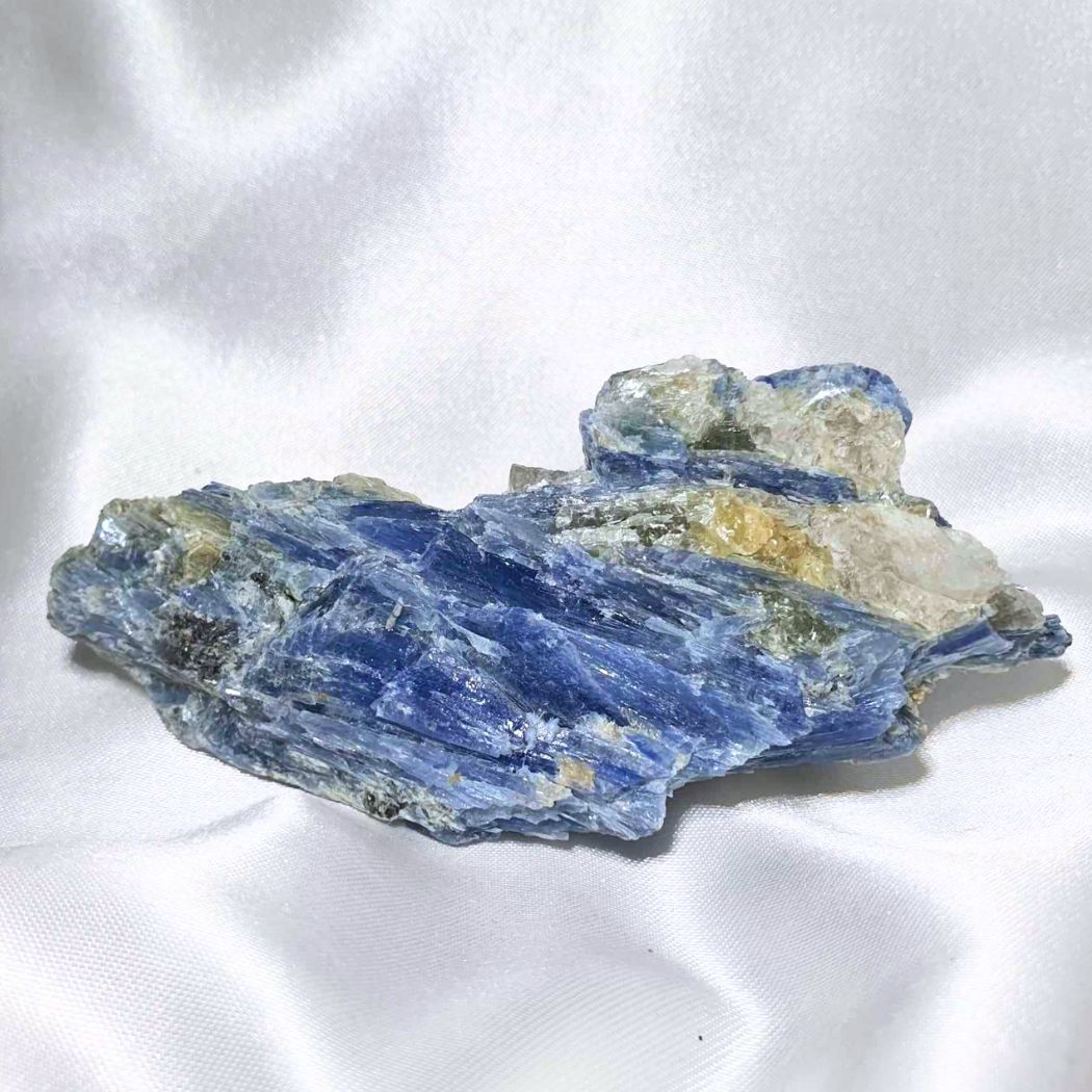 Blue Kyanite with Mica Cluster