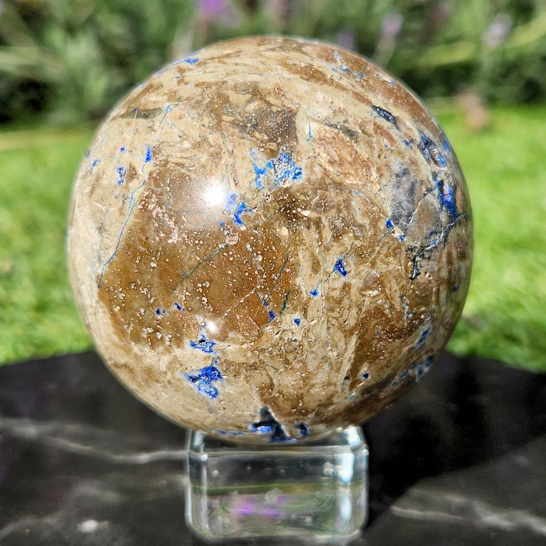 Azurite Crystal Sphere