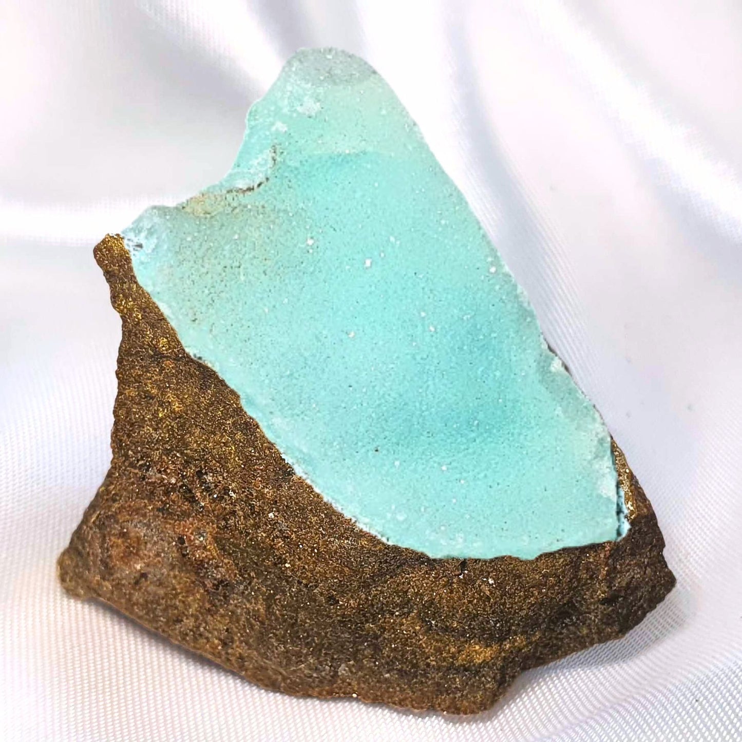 High Grade Sparkling Chrysocolla Specimen - DR Congo