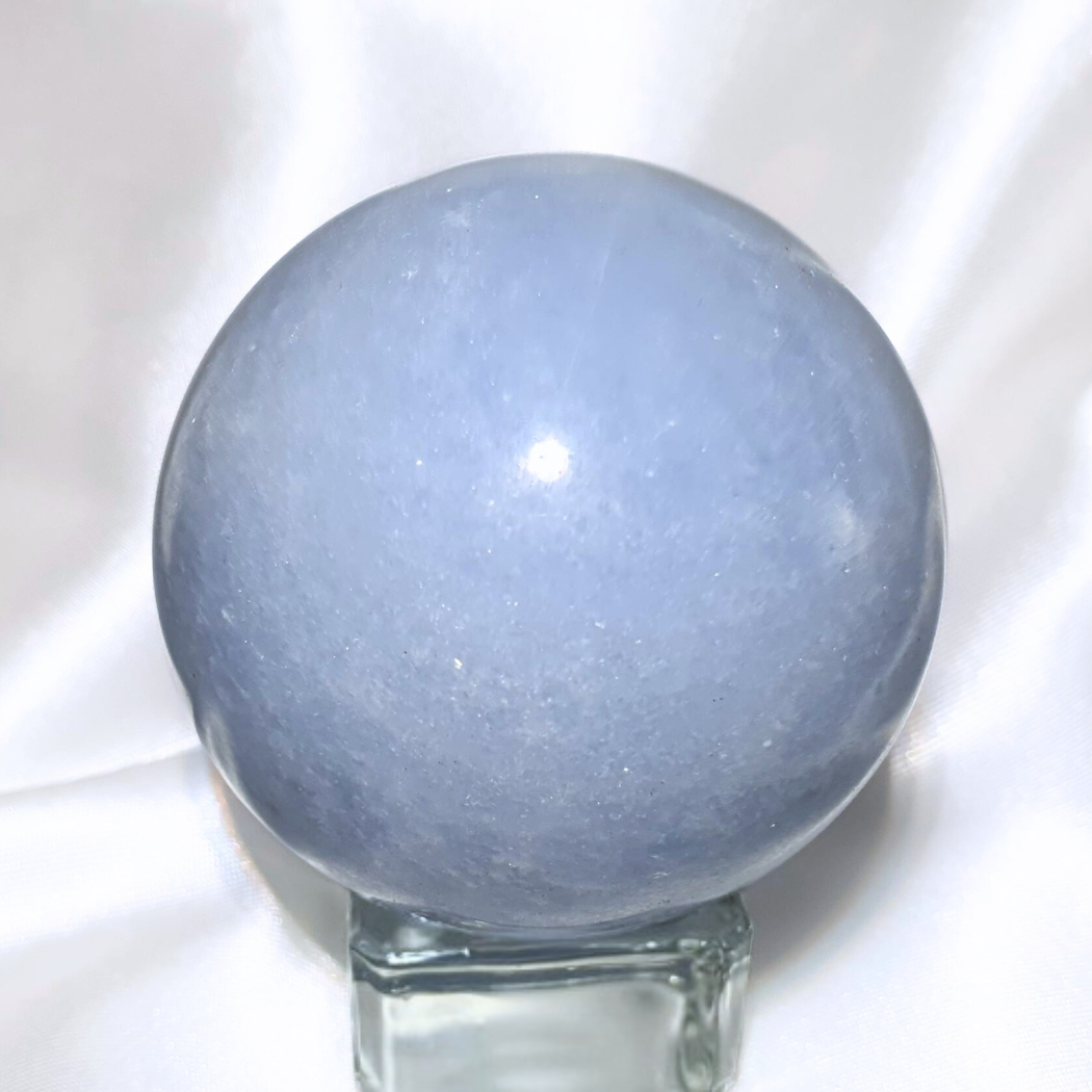 Blue Calcite Sphere