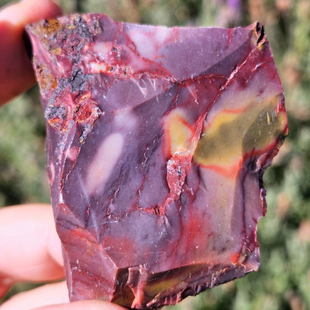 Purple & Yellow Mookaite