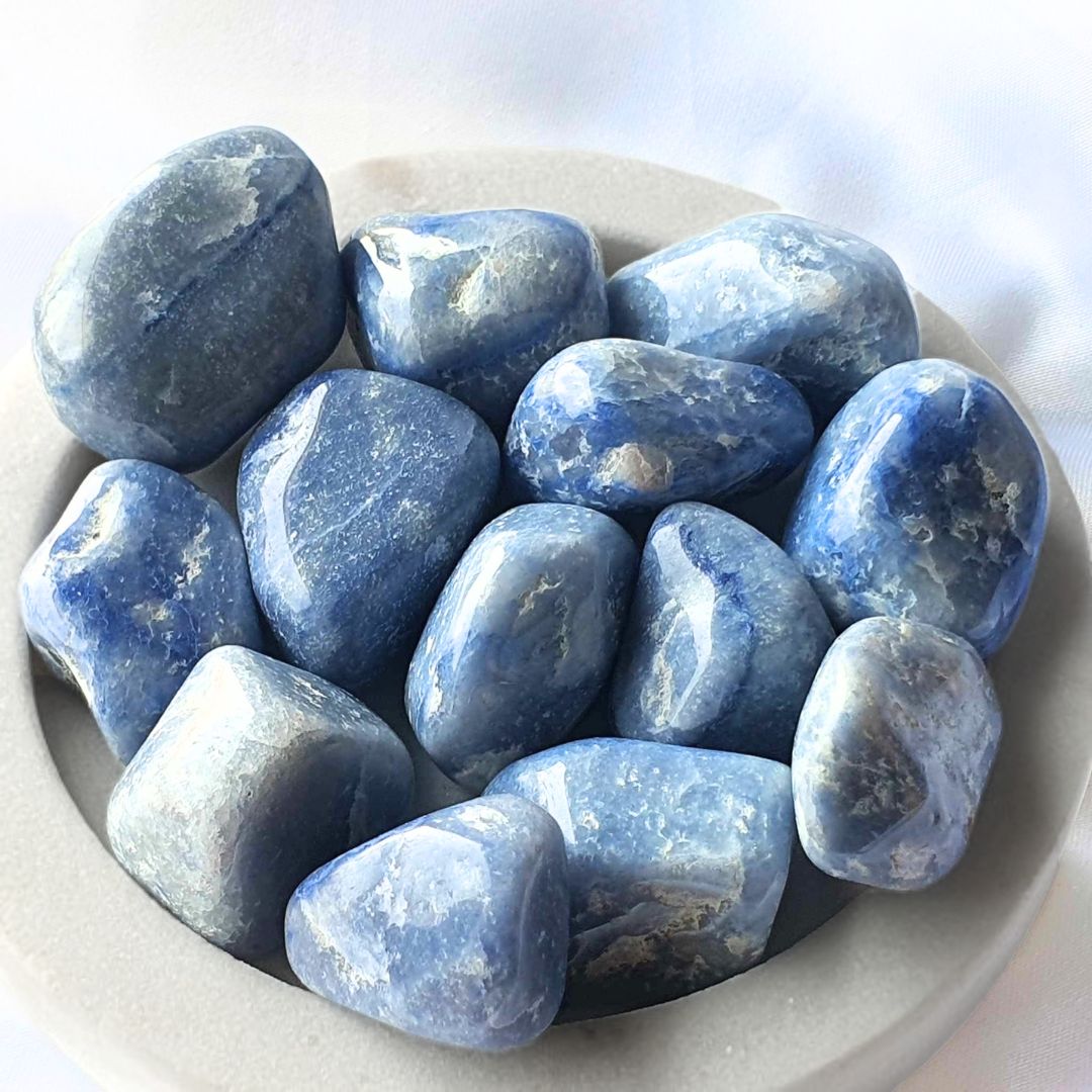 Blue Quartz Tumble