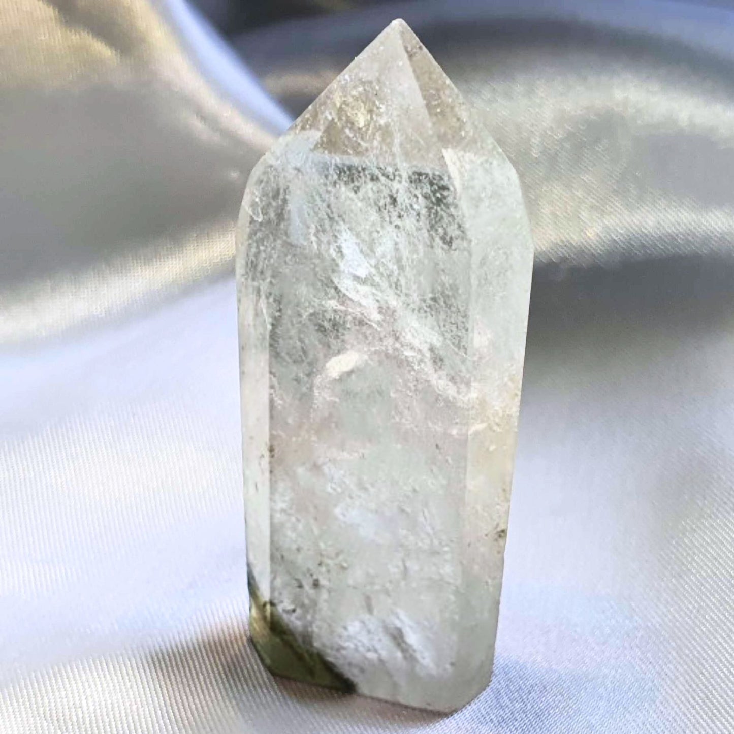 Included Quartz Crystal Tower Point