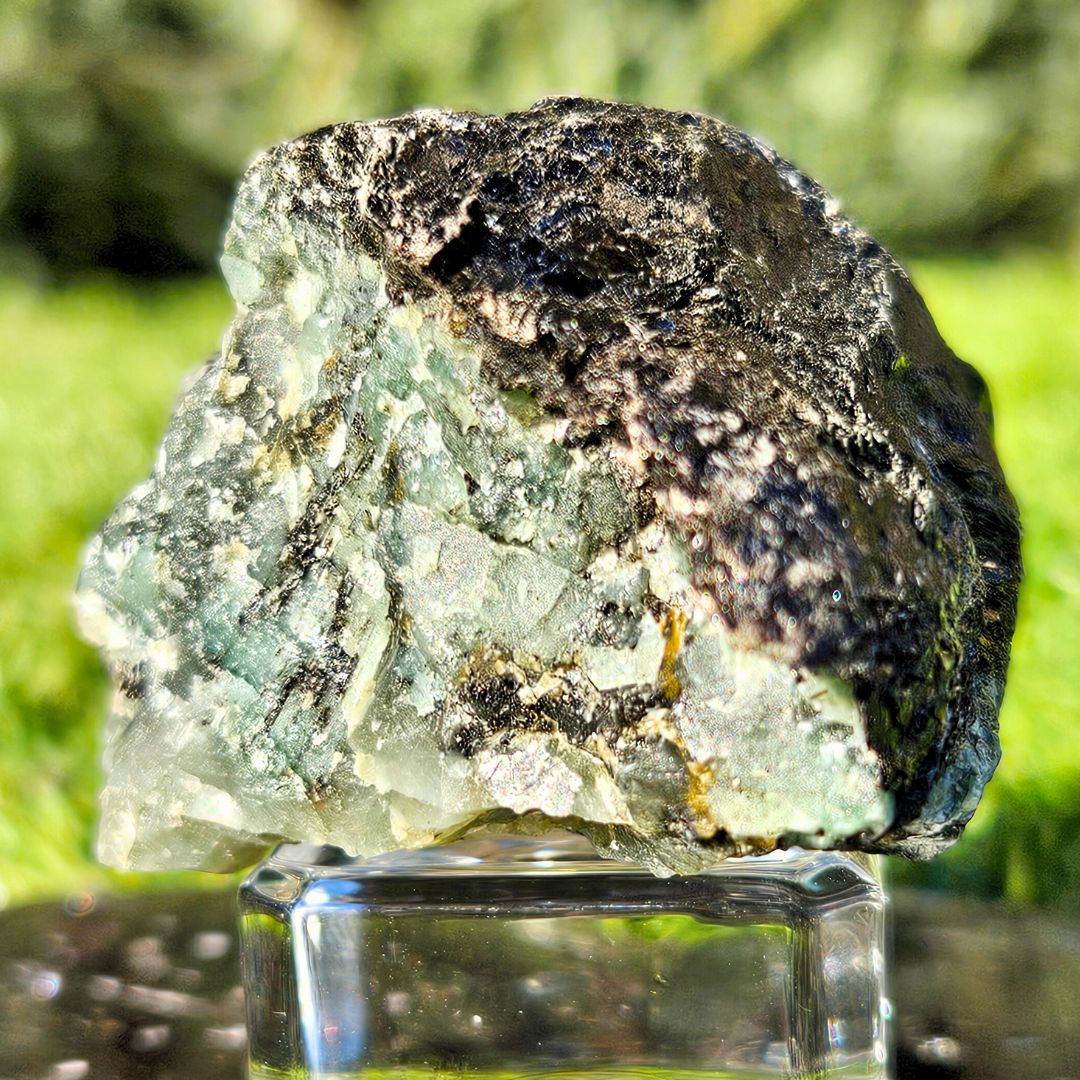 Emerald with Chromite - Brazil