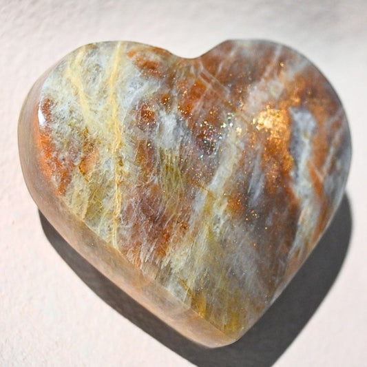 sunstone moonstone heart