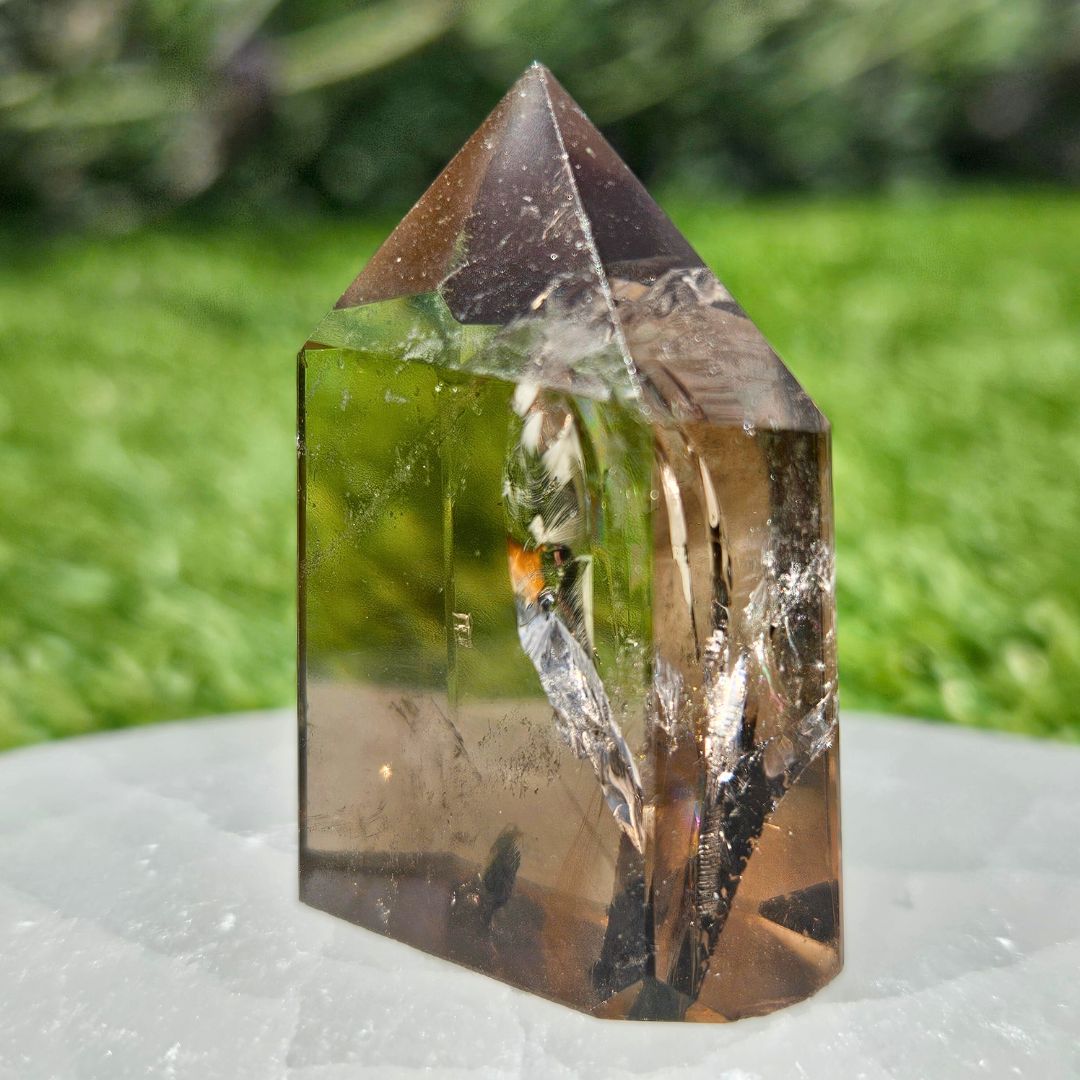 Extra Grade Smoky Quartz Tower