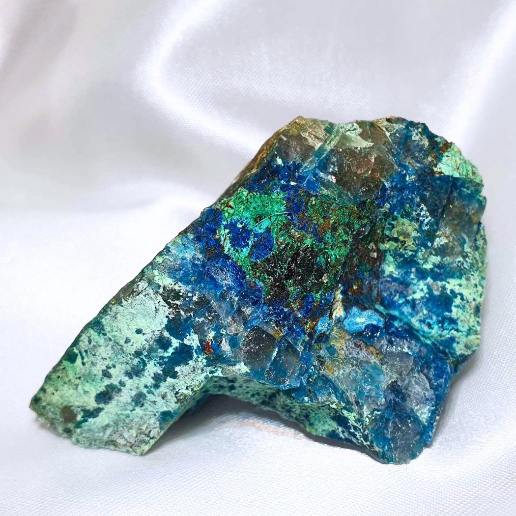 Very Rare Quantum Quattro (Chrysocolla, Dioptase, Malachite & Shattuckite) Specimen