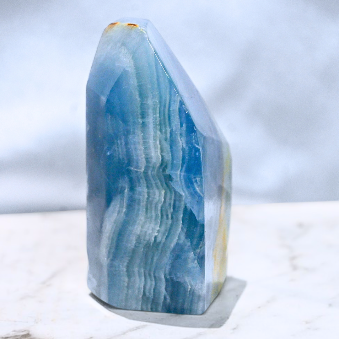 Blue Oceanite (Onyx) Polished Free Form - 181g