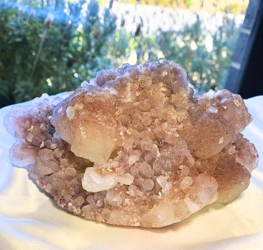 Mauve Zeolite Crystal Cluster - 521g