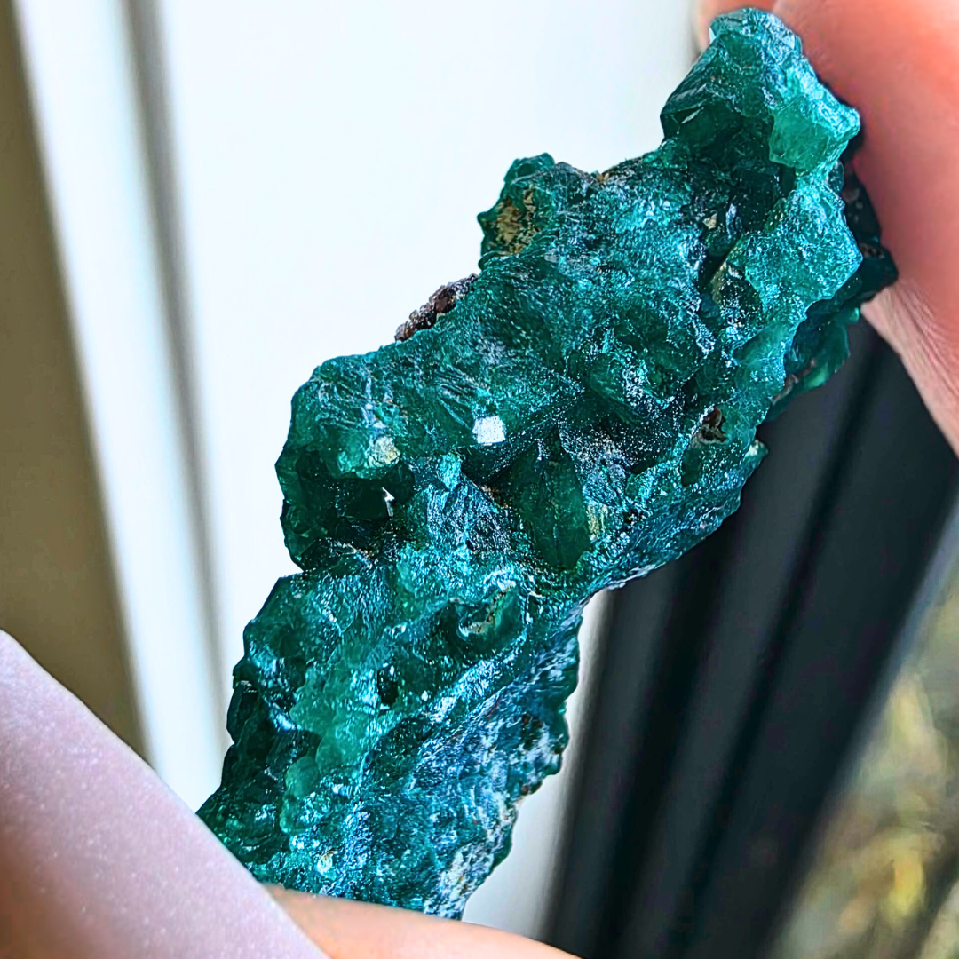 Rare Green Dioptase Specimen - Congo