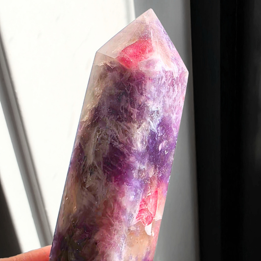 Unicorn Stone (Pegmatite) Crystal Tower