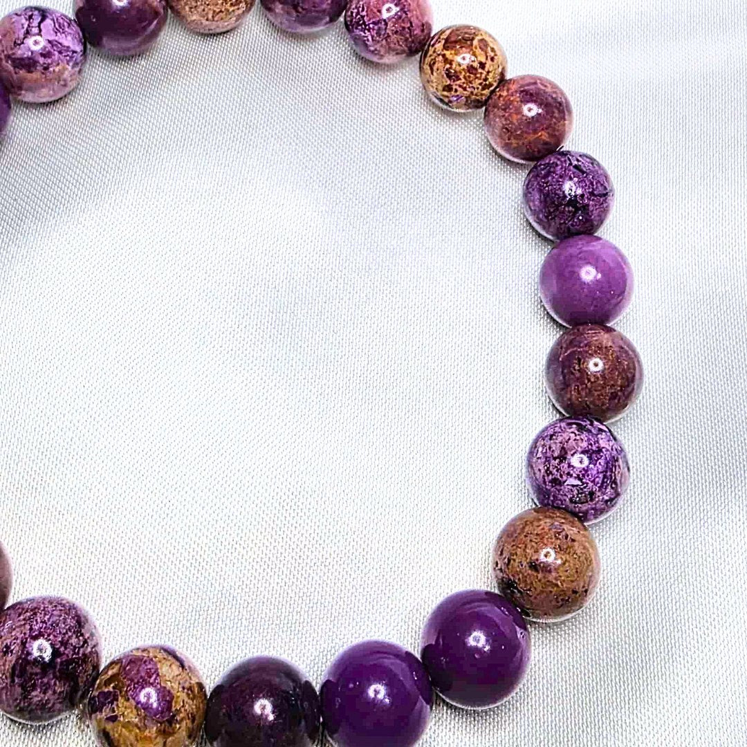 High Grade Natural Phosphosiderite Bracelet - Argentina