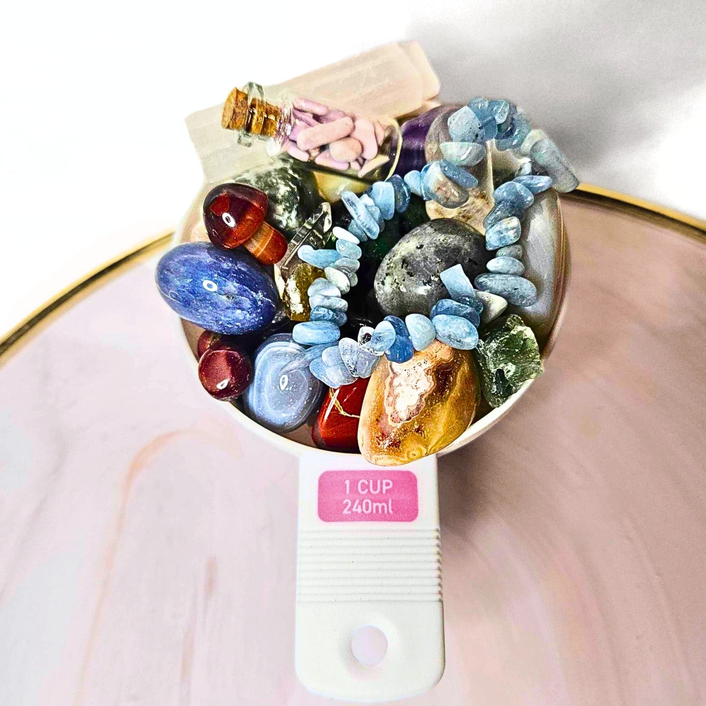 Nature Crystal Confetti Scoops